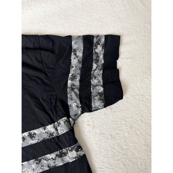 Military US Army digital camo logo mens veteran casual Dk Gray SS T-shirt , 1XL - Picture 10 of 10